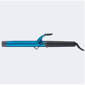 BaBylissPRO Nano Titanium 1.25" Extended Barrel Curling Iron (Black & Blue)